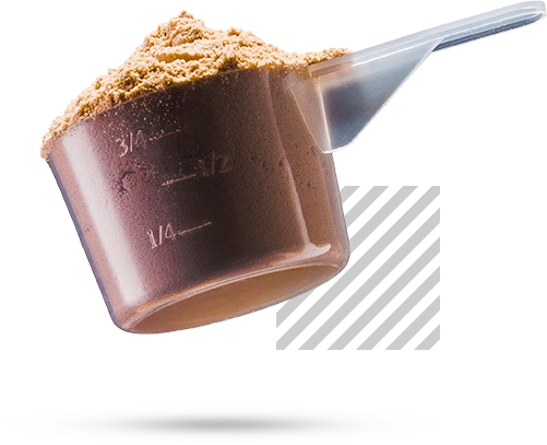 Scoop com produto Recunstror